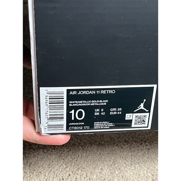 Size 10 - Jordan 11 Retro Mid Gratitude / Defining Moments NEW! FAST! - Picture 6 of 6